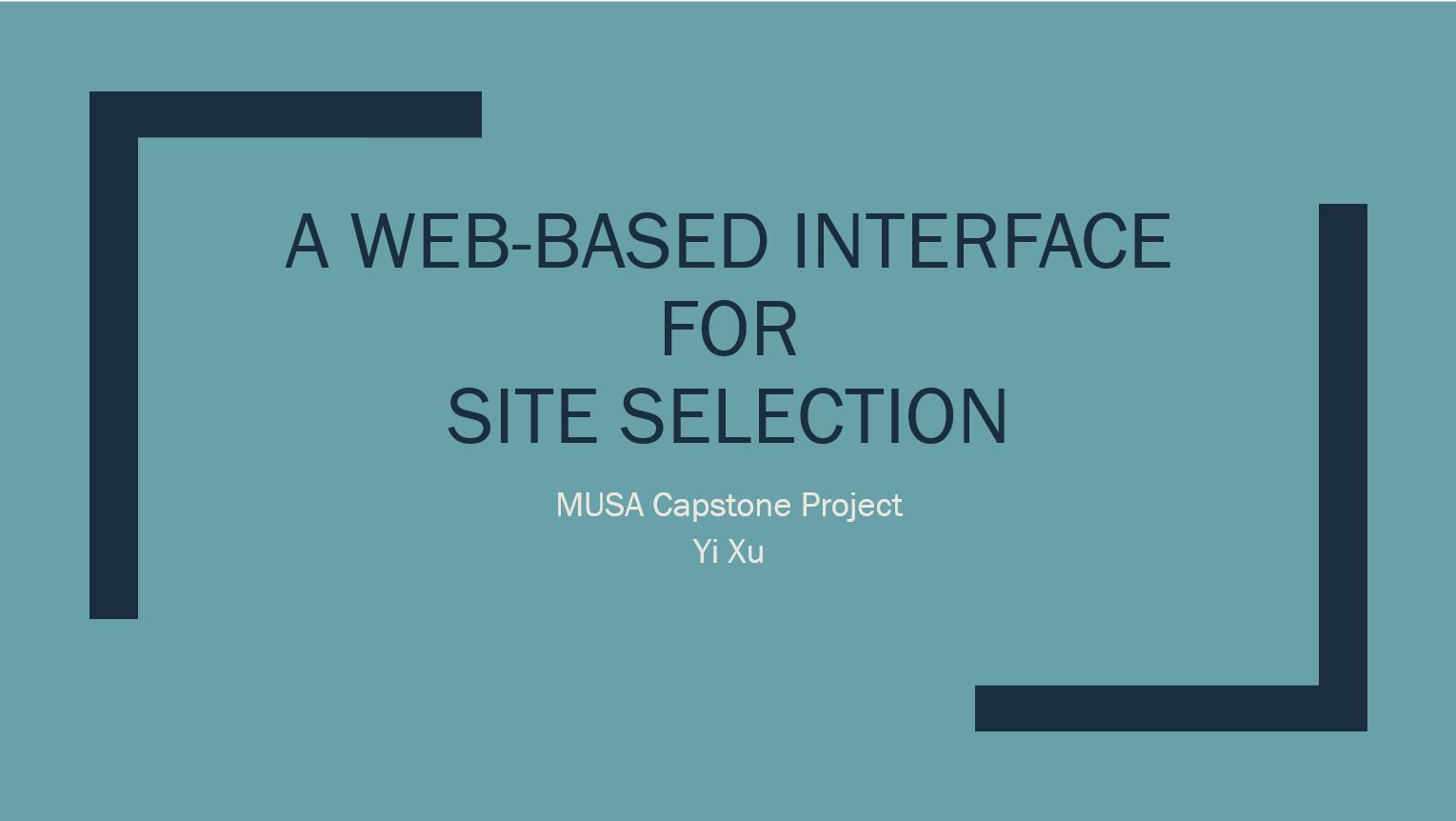 First slide